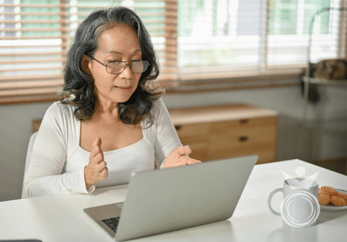 woman researching SSI versus SSDI